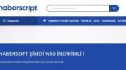 HaberScipt.Com Haber Yazılımı Satış Sitesi Açıldı. En Uygun Yazılımlar Burada !
